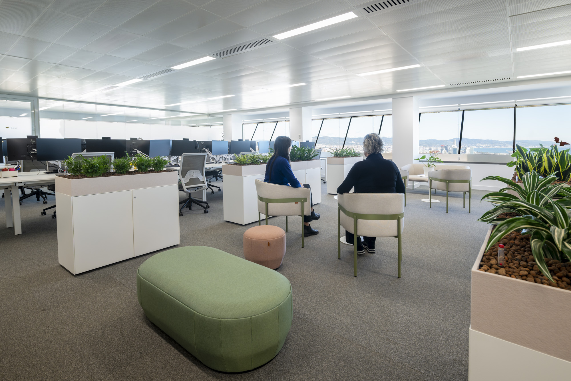 Open Space Oficina en Torre Mapfre