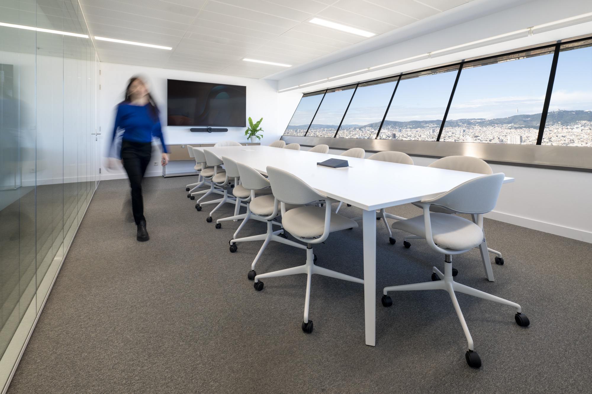 Meeting room Oficina en Torre Mapfre
