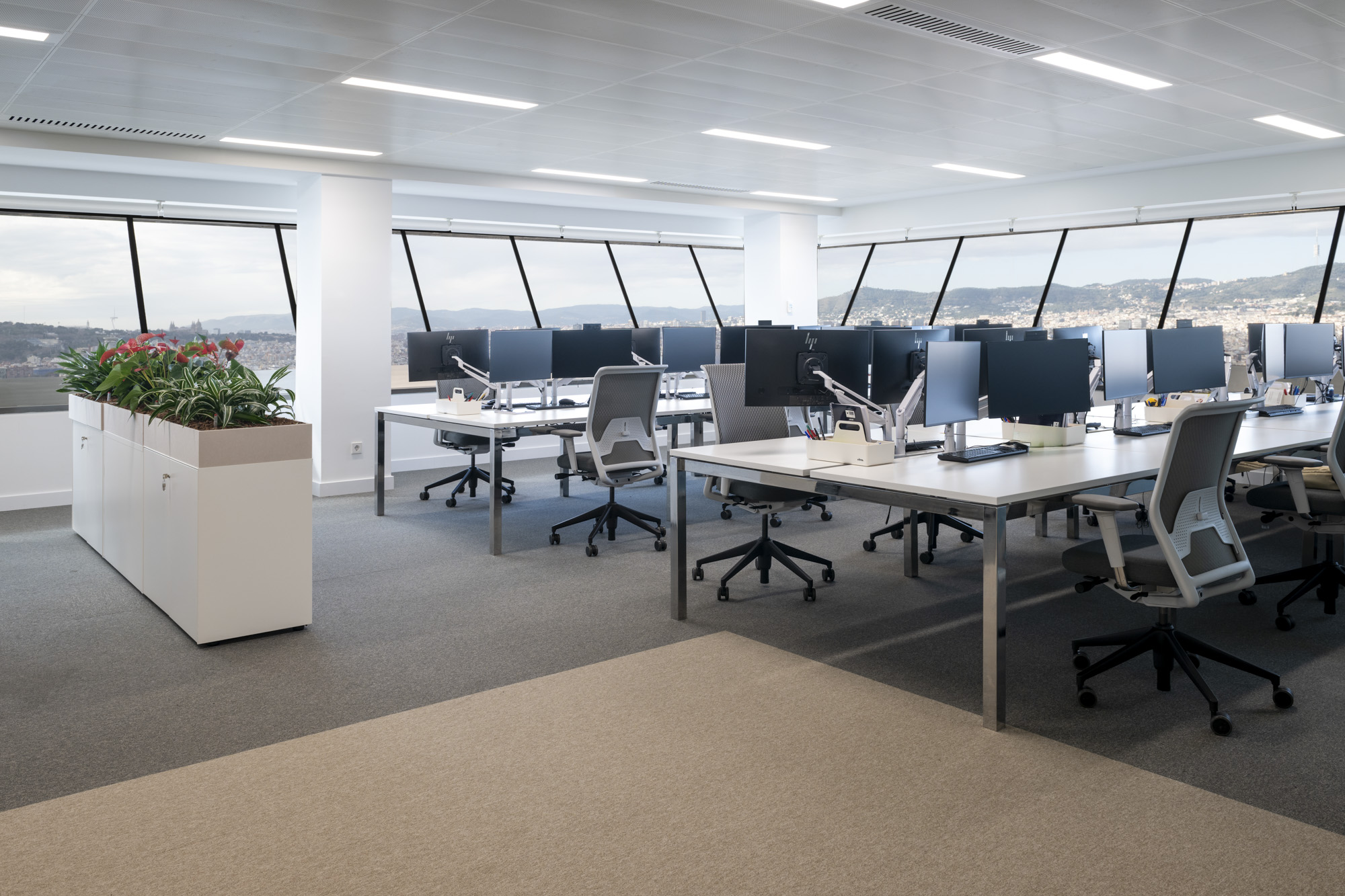 Open Space Oficina en Torre Mapfre